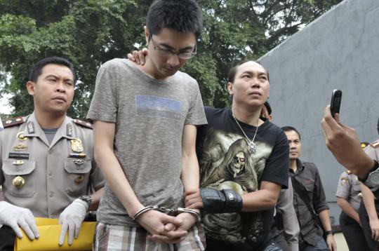 Pelaku mutilasi Ancol dibawa ke Polres Jakarta Utara