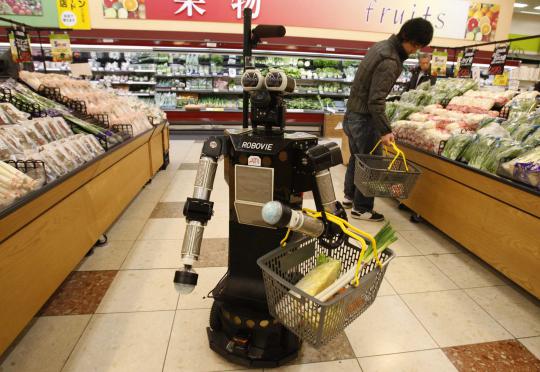Ketika para robot membantu berbagai aktivitas manusia