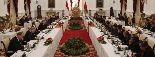 Presiden SBY sambut hangat kunjungan Presiden Belarusia