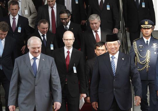 Presiden SBY sambut hangat kunjungan Presiden Belarusia