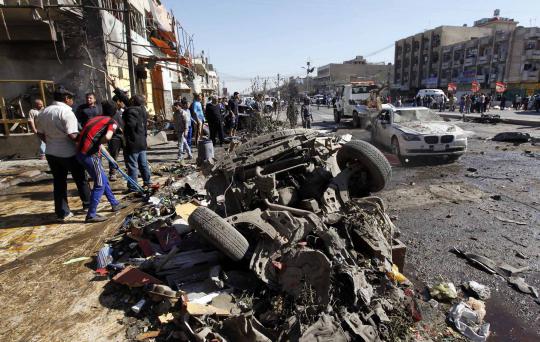 Serangan bom di Baghdad, lebih dari 57 orang tewas di tempat