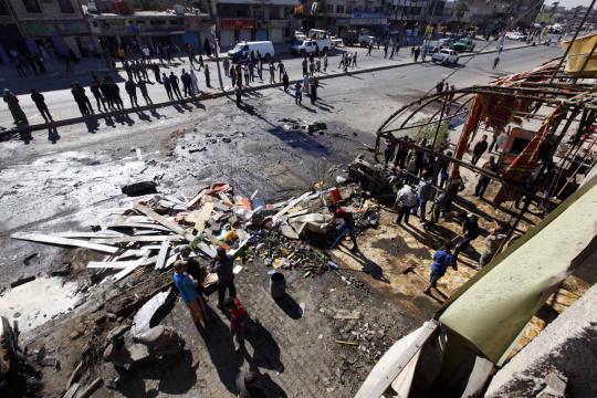 Serangan bom di Baghdad, lebih dari 57 orang tewas di tempat
