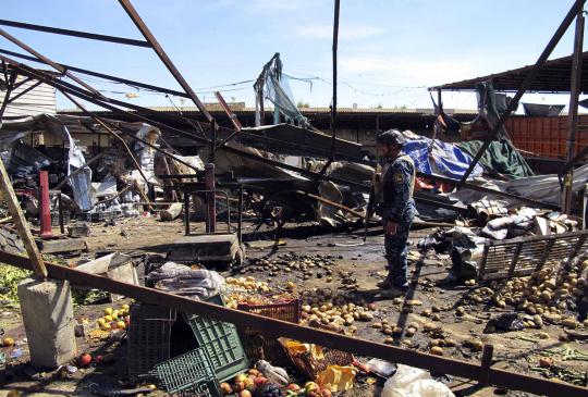 Serangan bom di Baghdad, lebih dari 57 orang tewas di tempat