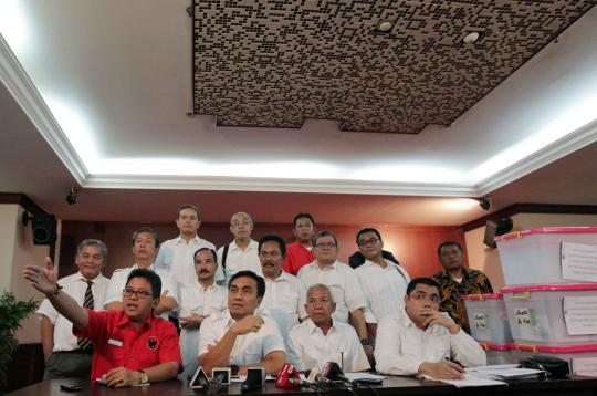 Effendi-Jumiran serahkan bukti kecurangan Pilkada Sumut