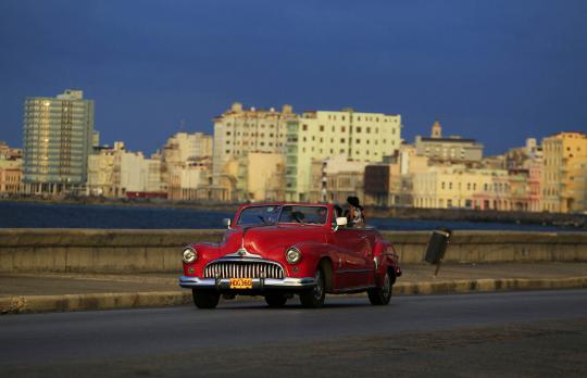 Mobil tua warnai kota Havana 