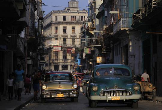 Mobil tua warnai kota Havana 