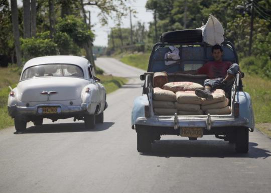 Mobil tua warnai kota Havana 