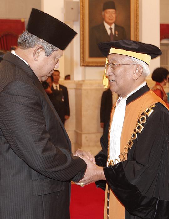 Presiden SBY lantik Wakil Ketua MA