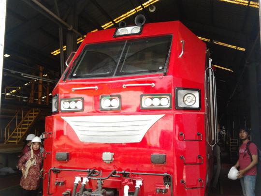 Menengok pabrik pembuatan kereta di PT INKA Madiun
