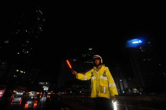 DKI Jakarta peringati malam Earth Hour 2013