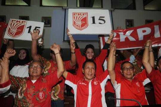 KPU berikan PKPI nomor urut 15 di Pemilu 2014