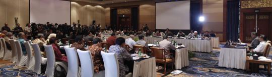 Presiden SBY pimpin rapat KEN di Nusa Dua Bali