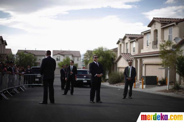 Foto : Melihat agen rahasia saat mengawal Presiden Barack 
