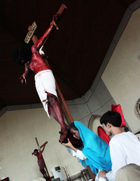 Peringatan Paskah di Gereja Santo Mathius Bintaro