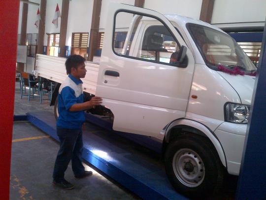 Berbagai mobil ESEMKA hasil inovasi siswa SMKN 2 Surabaya