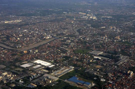 Sungai Cisadane tercemar limbah domestik