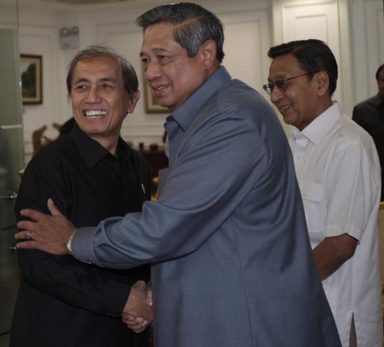 Presiden SBY terima pimpinan BPK di Istana Negara