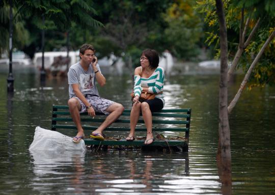 Banjir besar landa Argentina