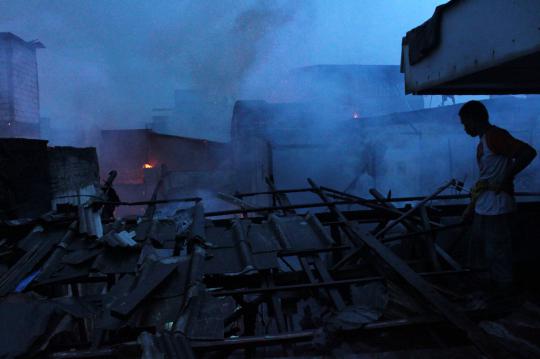 70 Rumah warga di Tambora hangus dilalap si jago merah