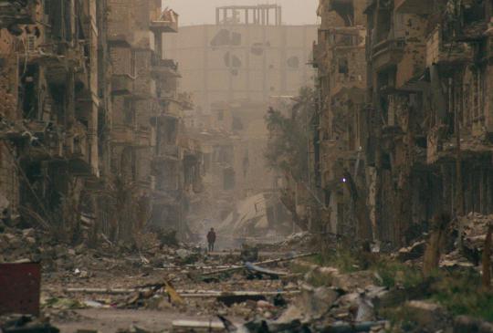 Suriah bagaikan "Kota Hantu"