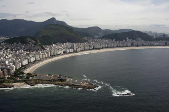 Menelusuri keindahan di kota pesisir Rio de Janeiro