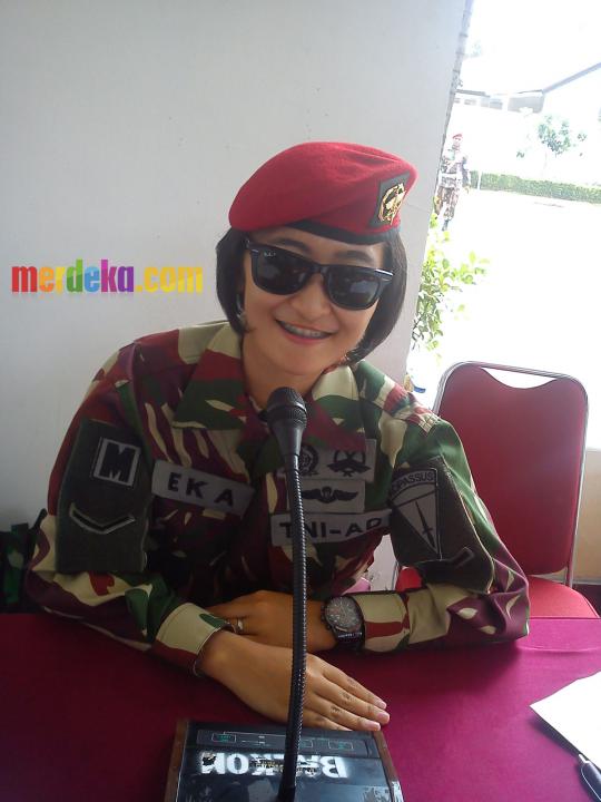 Sersan Eka, prajurit Kopassus tercantik