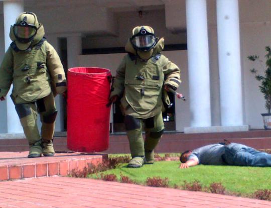 Tim gabungan Polri & TNI bekuk sekelompok teroris di Medan
