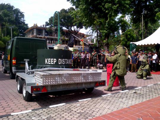 Tim gabungan Polri & TNI bekuk sekelompok teroris di Medan