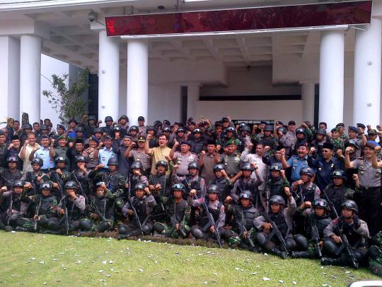 Tim gabungan Polri & TNI bekuk sekelompok teroris di Medan