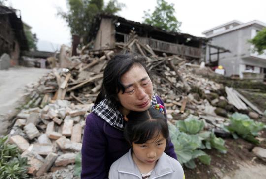 Korban gempa China terus bertambah