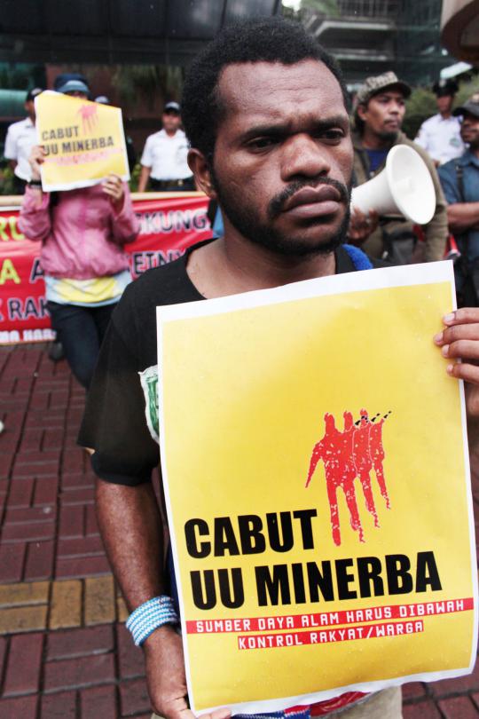 Aktivis Papua demo tuntut PT Freeport