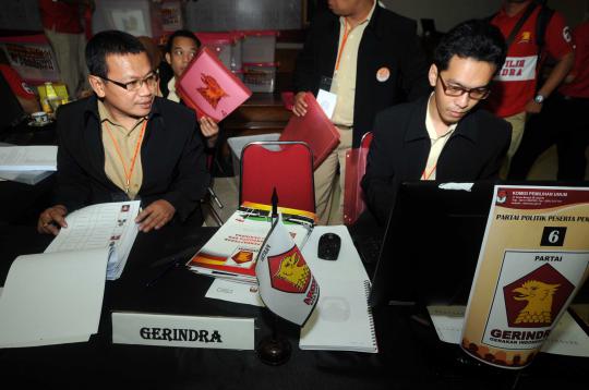 Partai Gerindra serahkan DCS ke KPU