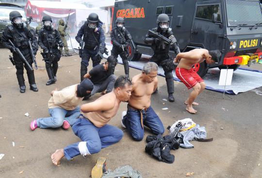 Tim anti teror sergap kelompok teroris di BATAN