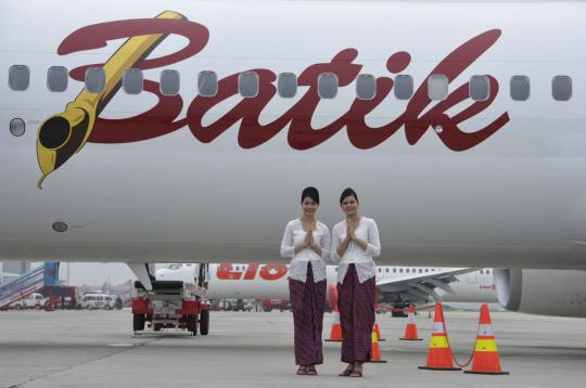 Lion Air pamerkan maskapai terbarunya Batik Air