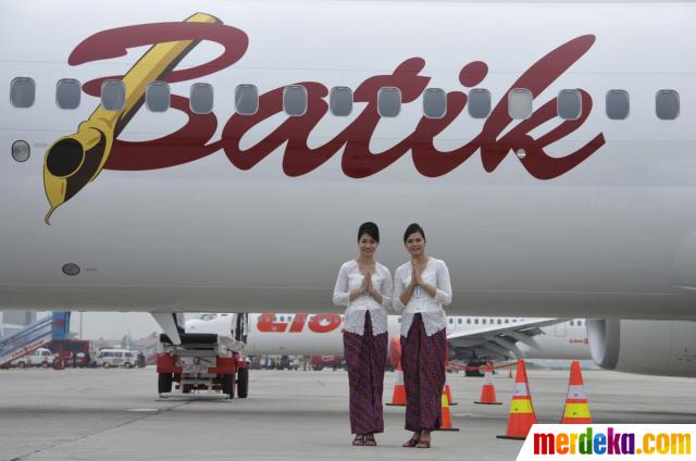 Foto Lion Air pamerkan maskapai terbarunya Batik Air 