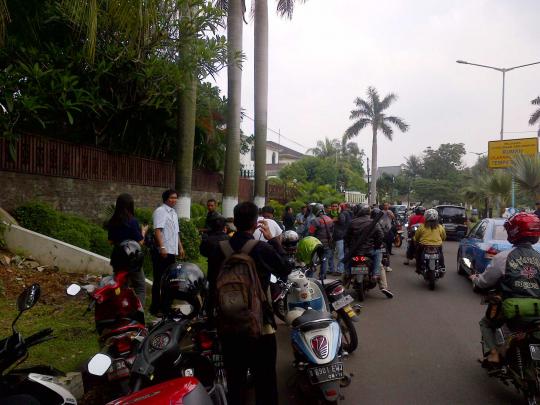 Lokasi jatuhnya Ustaz Jeffry Al-Buchori