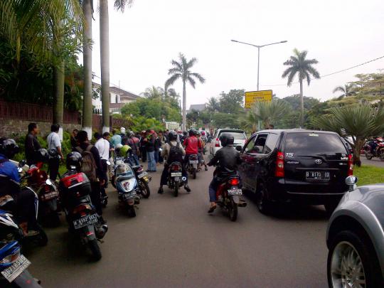 Lokasi jatuhnya Ustaz Jeffry Al-Buchori