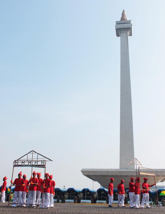 Pertunjukan Seni dan Budaya semarakkan HUT Satpol PP