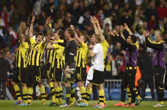 Menang agregat 4-3, Borussia Dortmund singkirkan Real Madrid