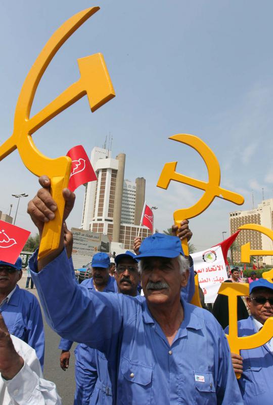 Aksi 'May Day' para buruh di belahan dunia
