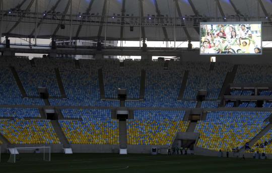 Stadion Maracana siap ramaikan Piala Dunia 2014 Brasil