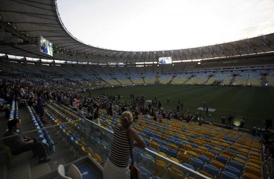 Stadion Maracana siap ramaikan Piala Dunia 2014 Brasil