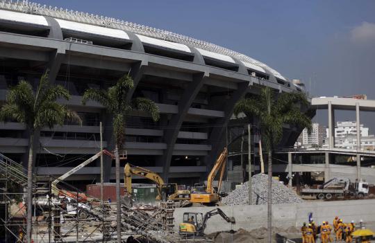 Stadion Maracana siap ramaikan Piala Dunia 2014 Brasil