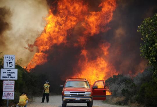 Kebakaran hutan California makin meluas
