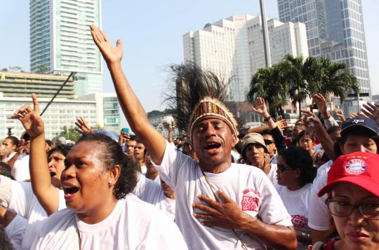 Peringatan 50 tahun Papua bergabung dengan NKRI