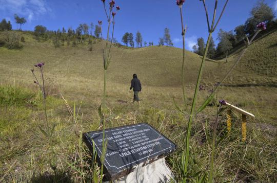 Mengunjungi peristirahatan terakhir para pendaki Gunung Semeru