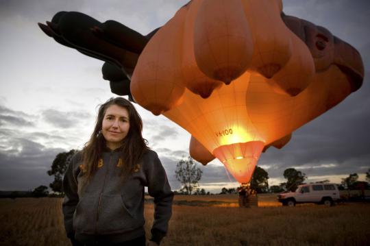 Melihat 'Skywhale' balon udara terbesar di dunia