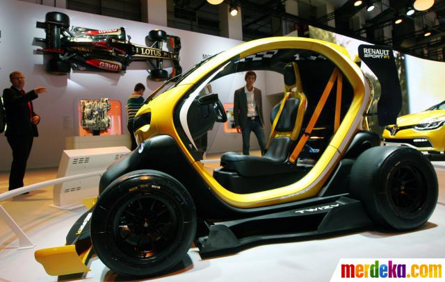 Foto : Renault Twizy Sport F1, mobil listrik secepat F1 