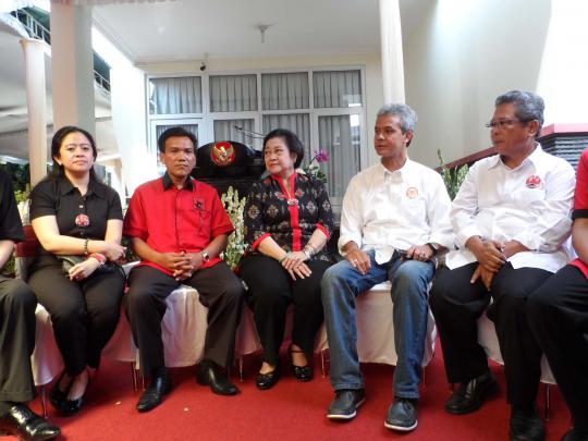 Dukung Ganjar Pranowo, Megawati kampanye di Jawa Tengah