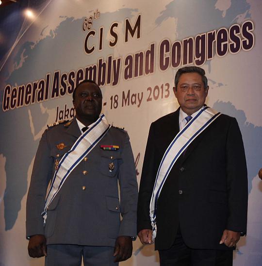 Presiden SBY resmikan 'CISM General Assembly and Congress 2013'